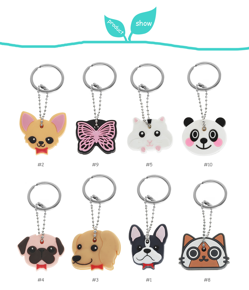 Cute Cartoon Key Cover Silica Gel Protective Case