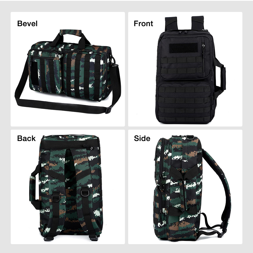 Guapabien Outdoor Military Tactical Sports Backpacks Hiking Camping Climbing Men Daypack