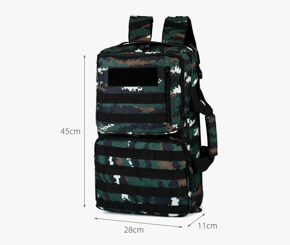 Guapabien Outdoor Military Tactical Sports Backpacks Hiking Camping Climbing Men Daypack