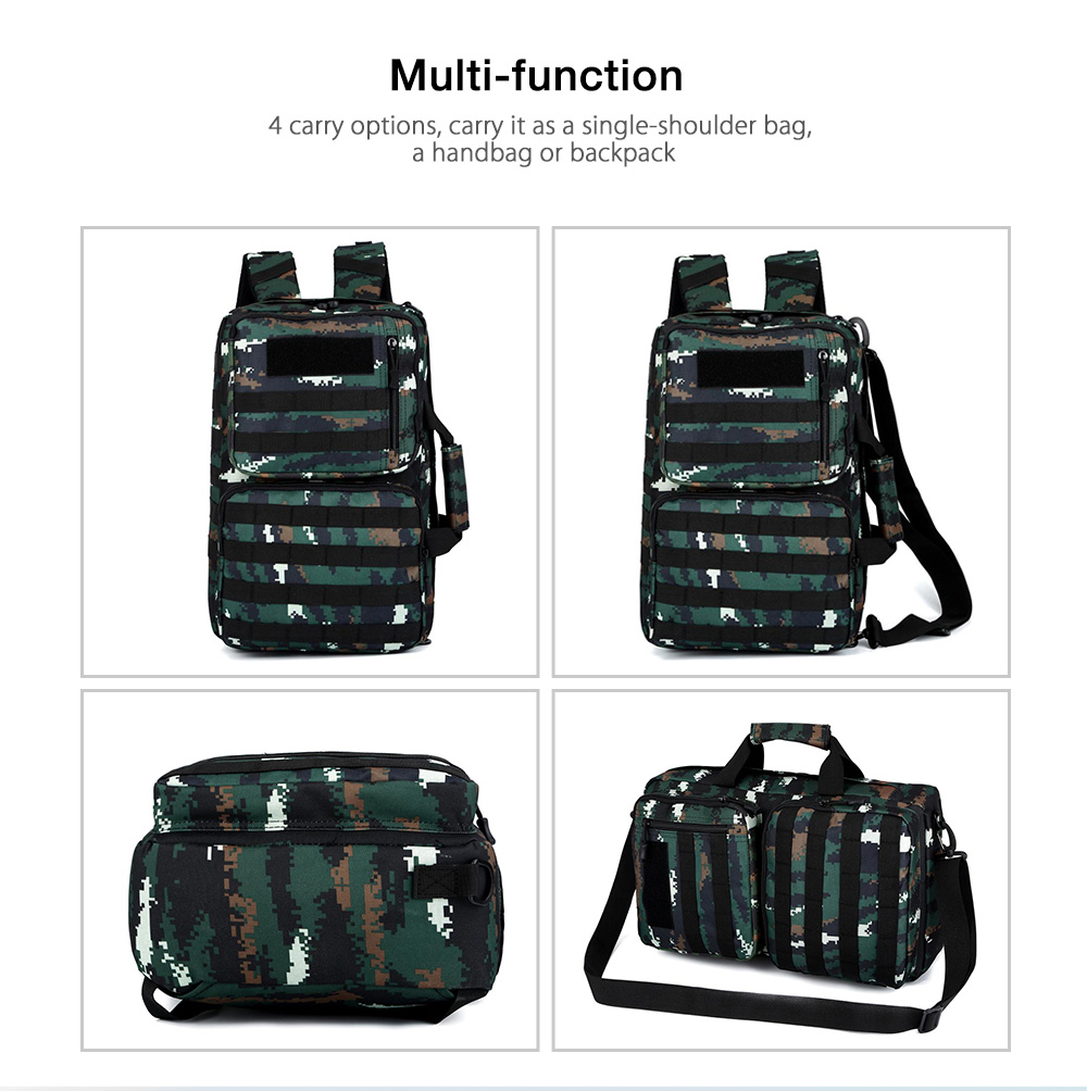 Guapabien Outdoor Military Tactical Sports Backpacks Hiking Camping Climbing Men Daypack