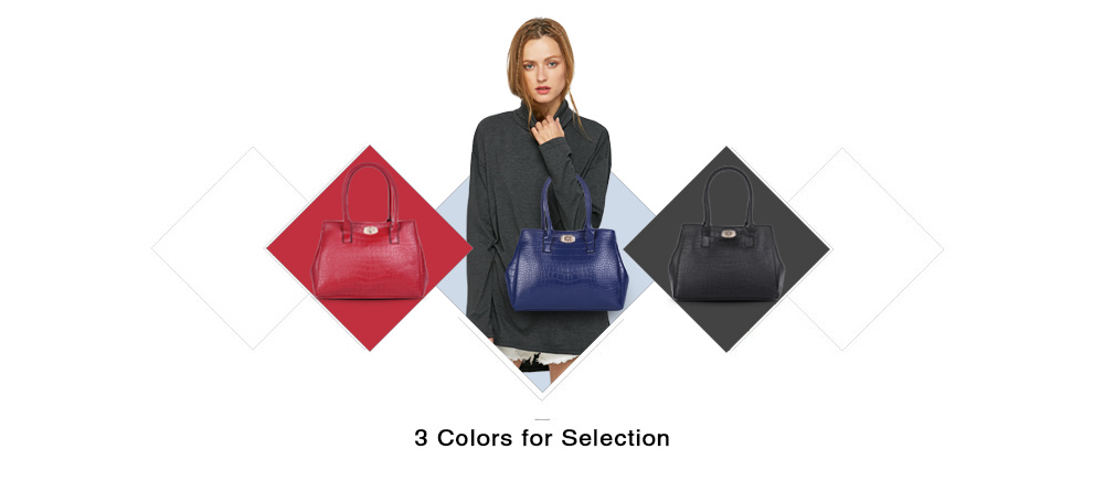 Guapabien 5pcs / Set Women Handbag Female Shoulder Crossbody Bag Purse