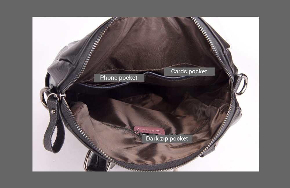 PU Leather Handbag Women Tassel Female Shoulder Tote Top-handle Bag Ladies Backpack