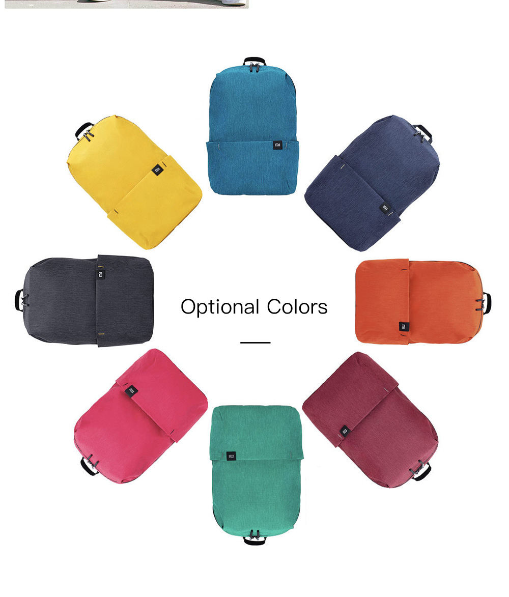 Xiaomi Solid Color Lightweight Water-resistant Backpack