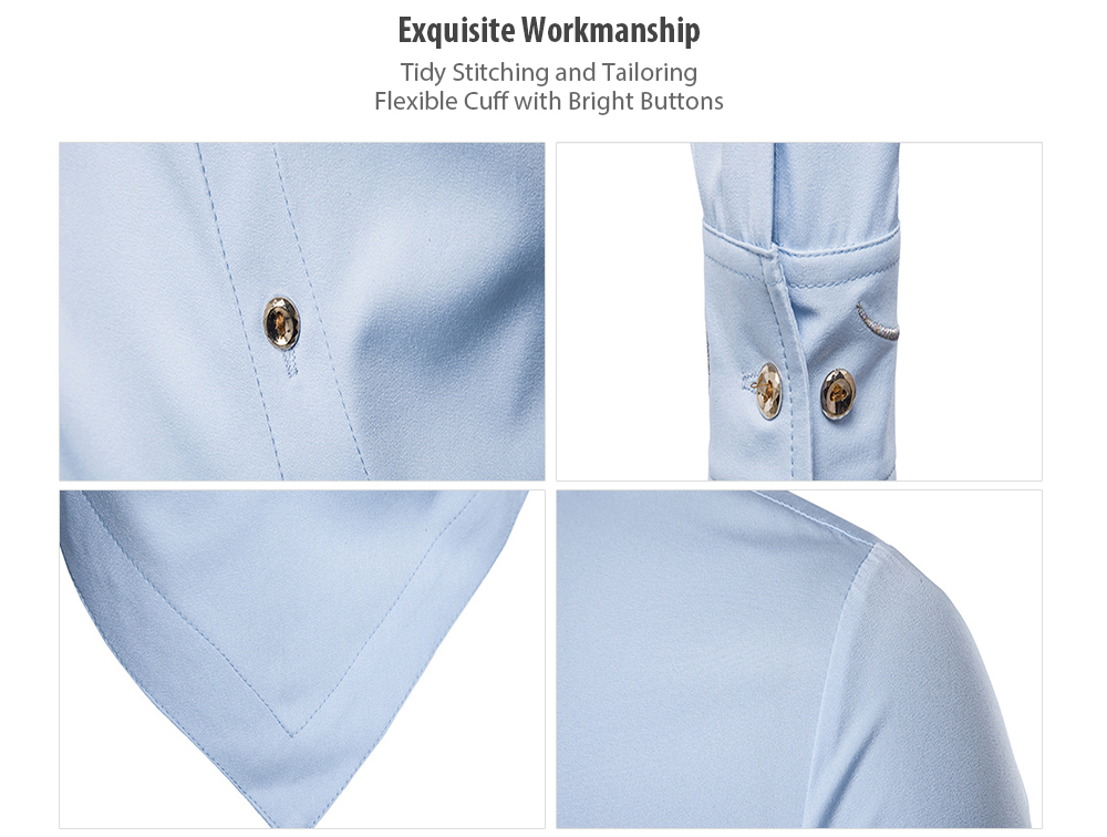 Men's Youth Trade Personality Oblique Irregular Multi-Color High-Grade Shirt