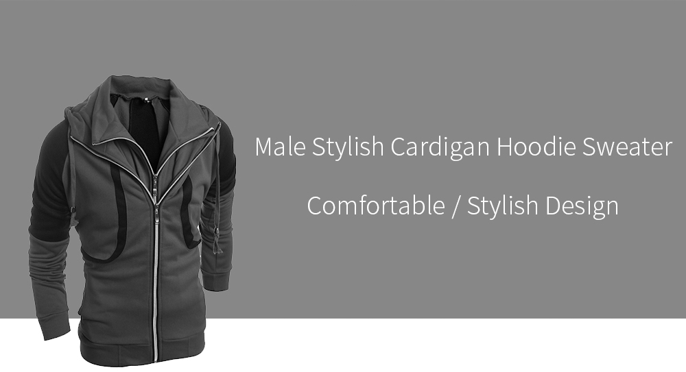 Stylish Cardigan Hoodie Sweater for Men