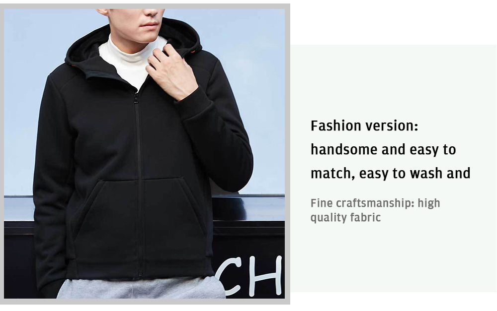 Men Windbreak Jacket Warm Comfortable Zipper from Xiaomi Youpin