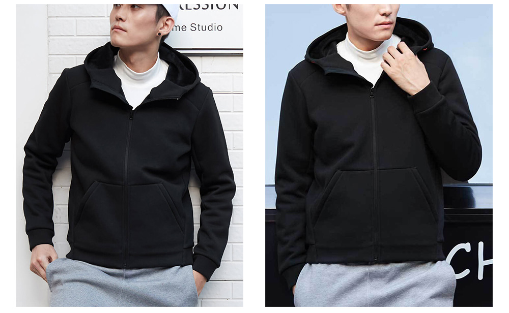 Men Windbreak Jacket Warm Comfortable Zipper from Xiaomi Youpin