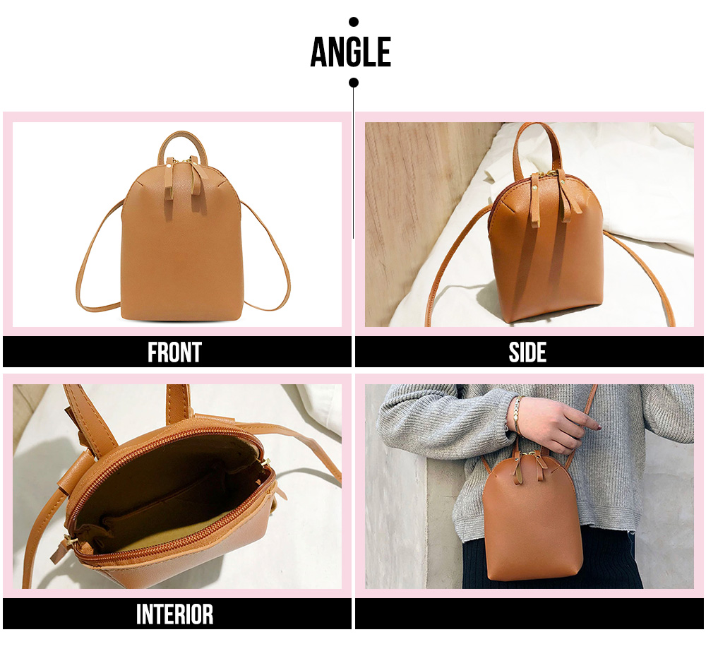 Guapabien Women Simple Portable Crossbody Bag