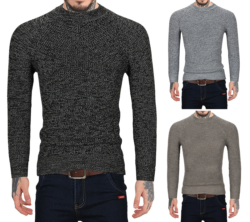 Raglan Sleeves Casual Pullover Sweater