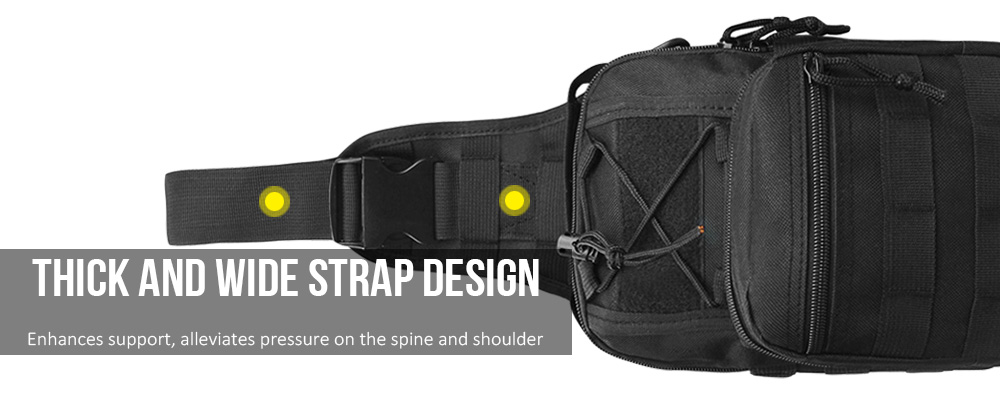 Durable Sports Casual Crossbody Chest Shoulder Bag