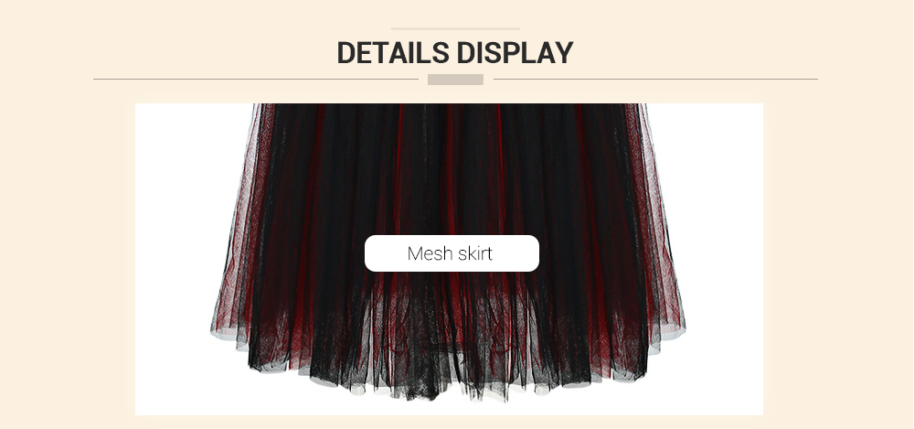 Faux Fur Jacquard Corset and Mesh Skirt