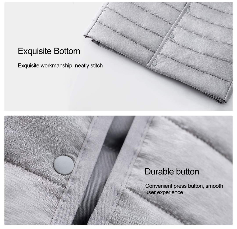 90FUN Men's Far Infrared Heat Storage Cotton Vest from Xiaomi youpin
