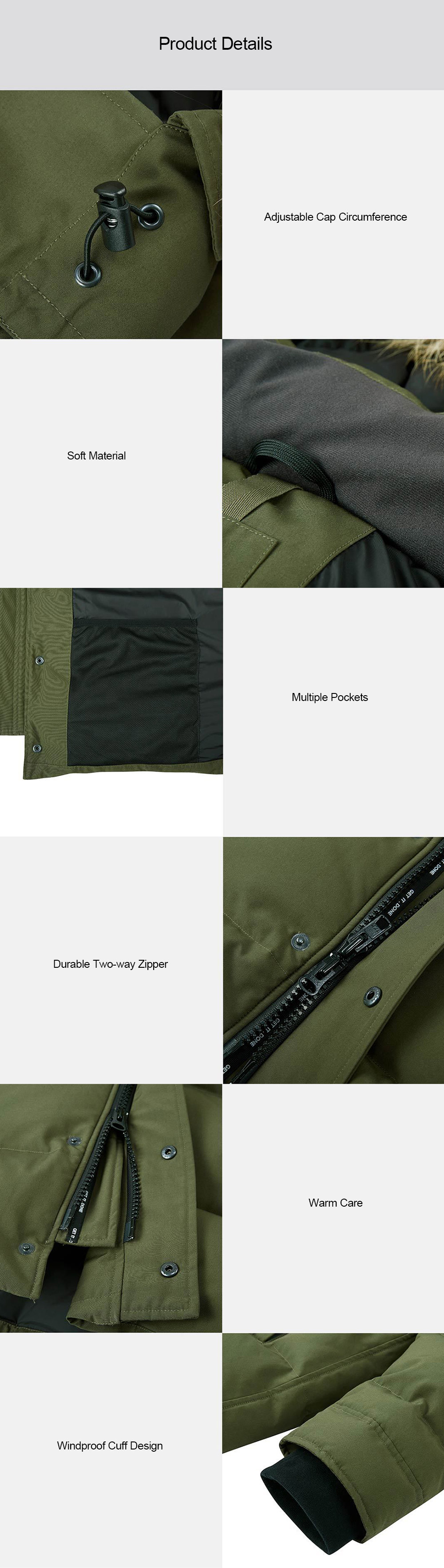 MITOWN LIFE Extreme Exploration Down Jacket from Xiaomi Youpin