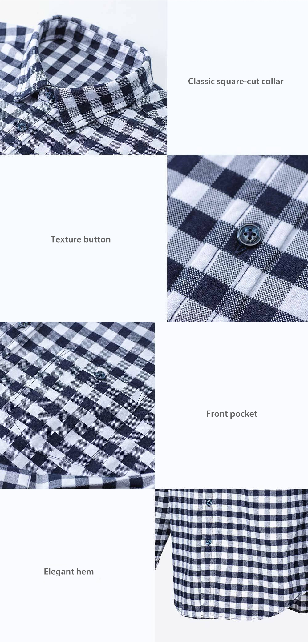 90FUN Men Flannel Shirt from Xiaomi youpin