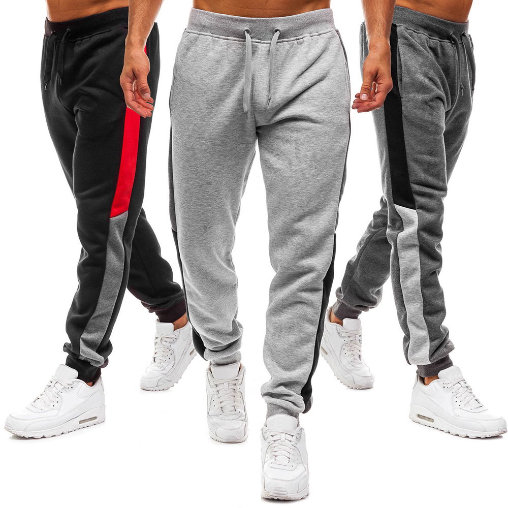 Long Side Panel Casual Jogger Pants