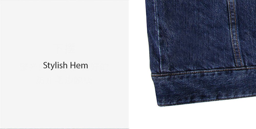 COTTONSMITH Lambskin Denim Jacket from Xiaomi Youpin