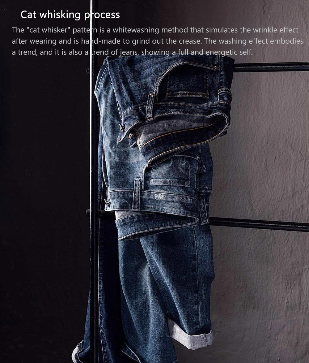 Men Comfortable Stylish Jeans from Xiaomi Youpin