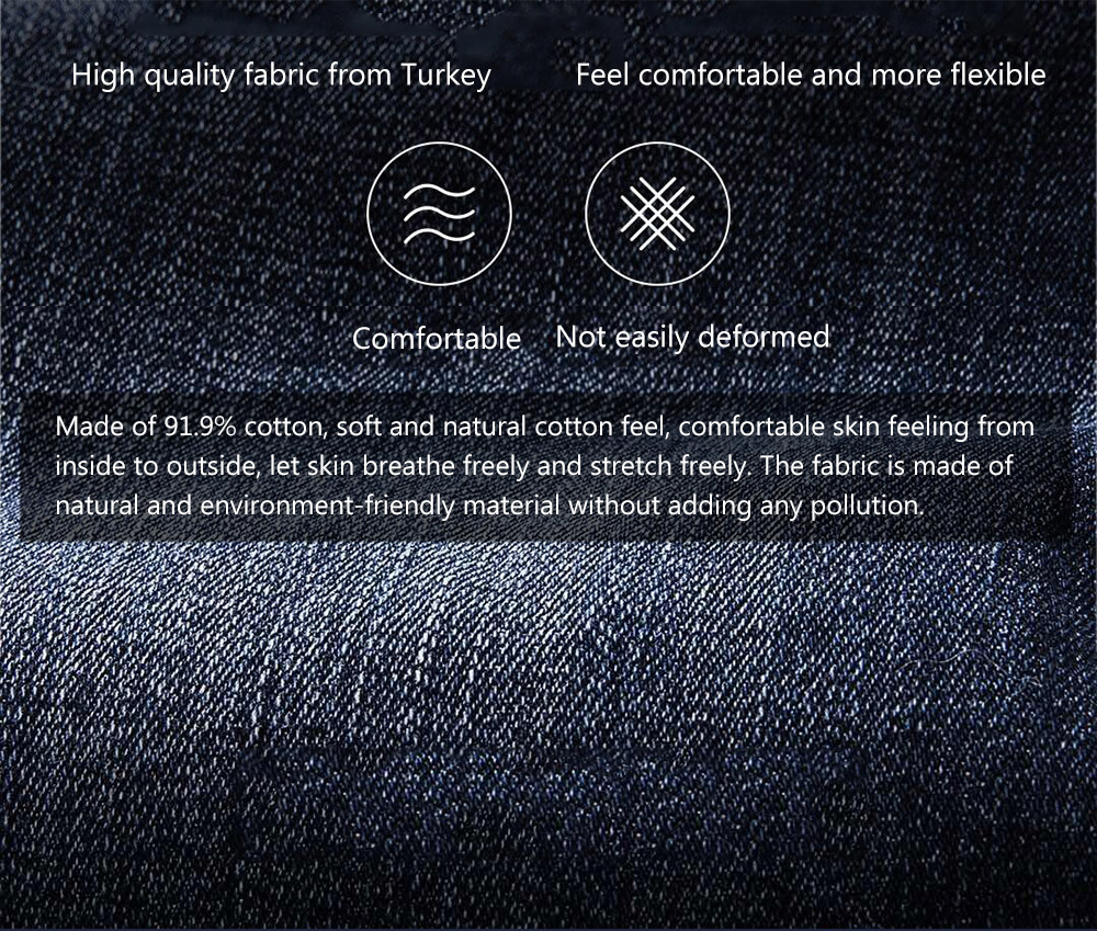 Men Comfortable Stylish Jeans from Xiaomi Youpin