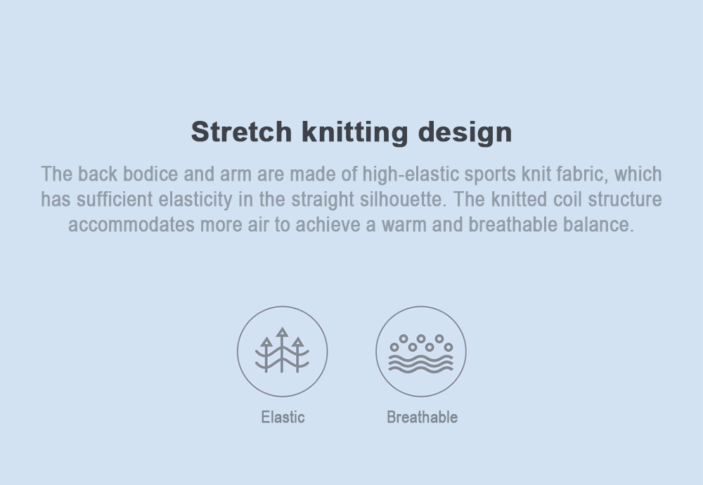 Men Leisure Down Stitching Jacket from Xiaomi Youpin