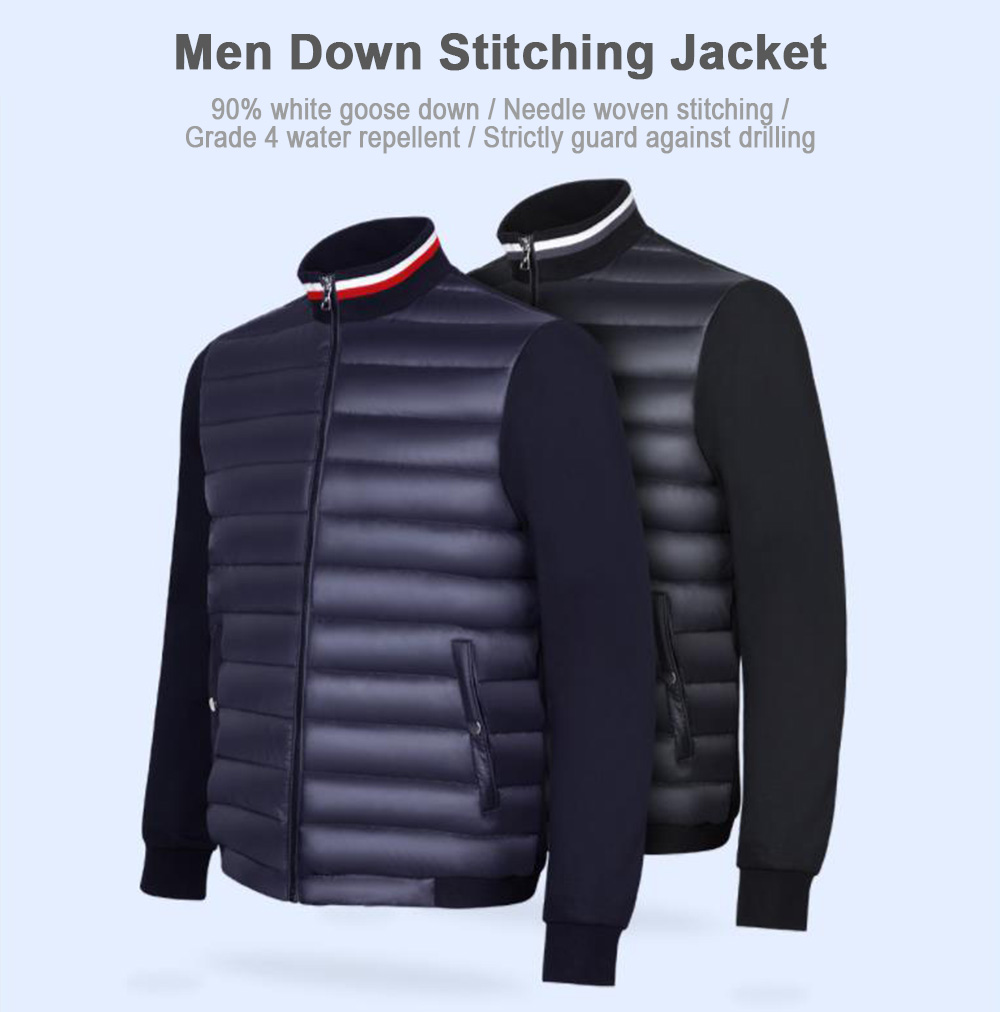 Men Leisure Down Stitching Jacket from Xiaomi Youpin