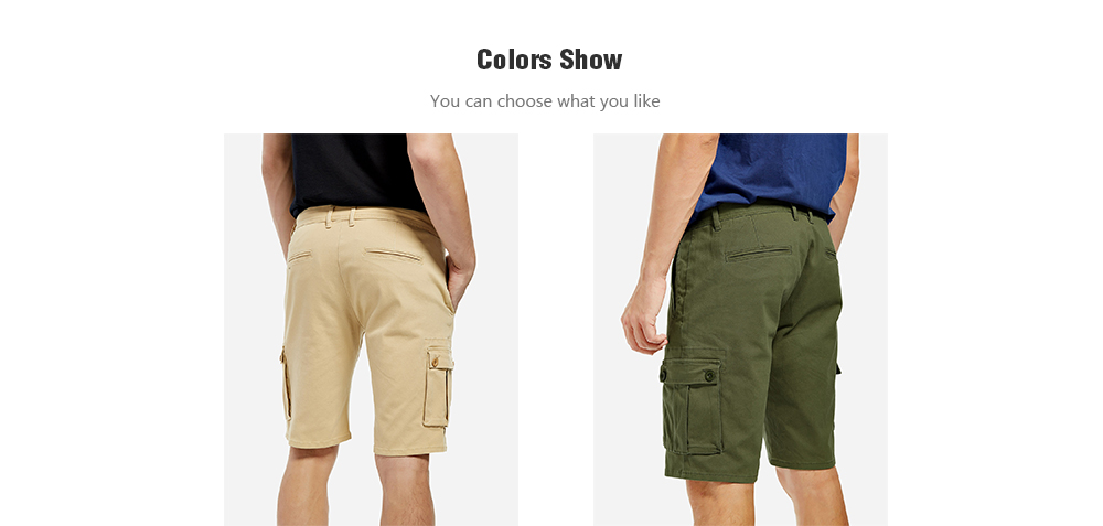 Knee Length Cargo Shorts