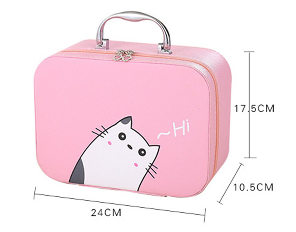 Fashion Cute Cartoon Portable Cosmetic Case