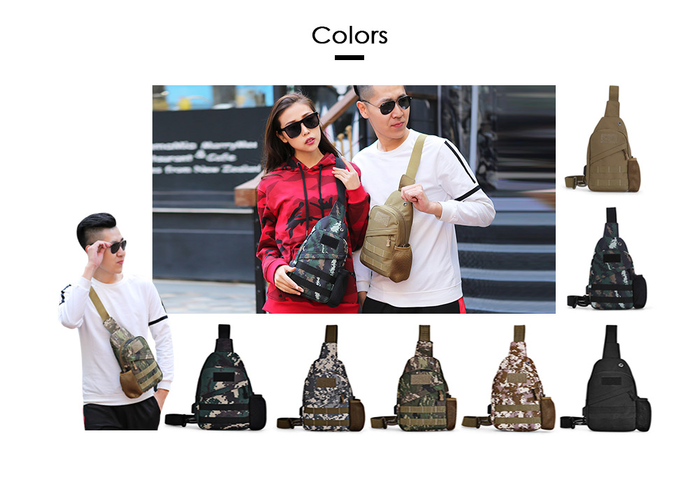 SOLDIERBLADE Multi-function Camouflage Outdoor Oblique Chest Single Shoulder Bag
