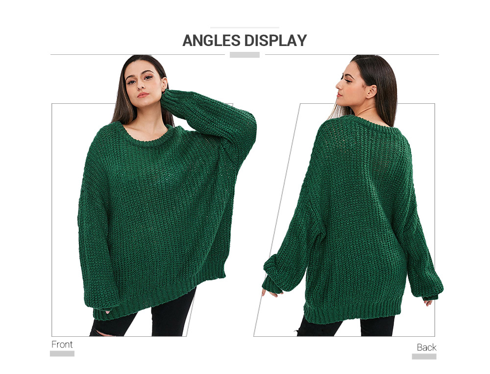 Plain Chunky Sweater