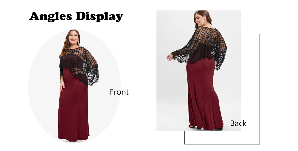 Plus Size Strapless Dress and Eyelash Hem Top