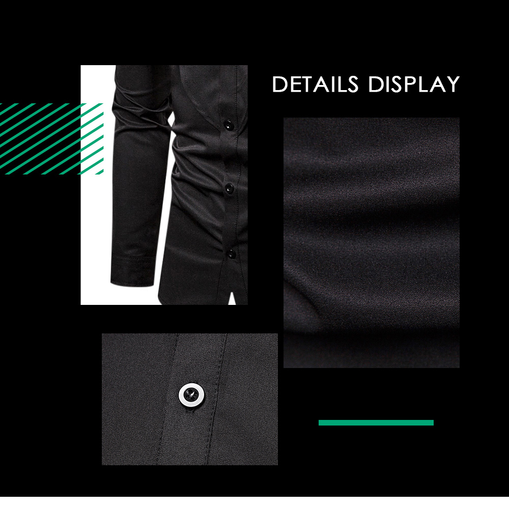 Layered Bib Mens Shirt