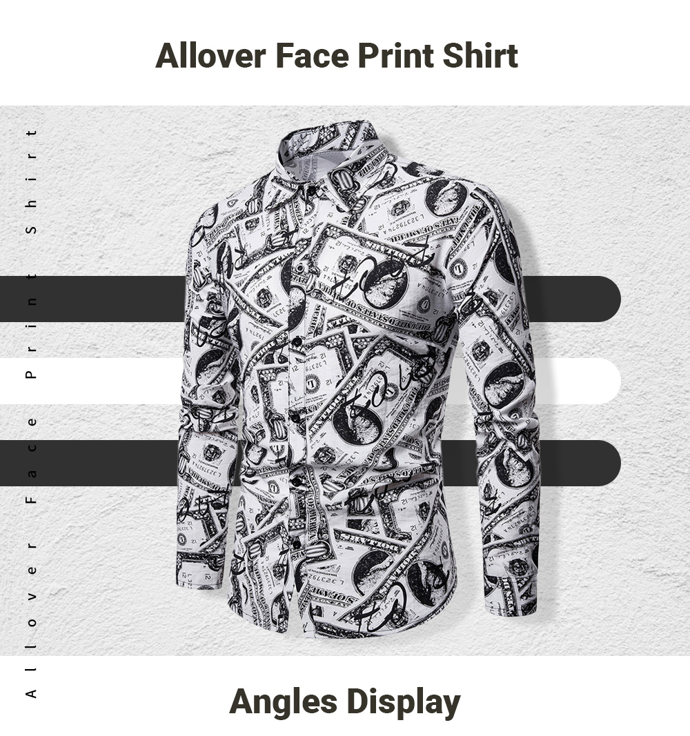 Allover Cash Print Shirt
