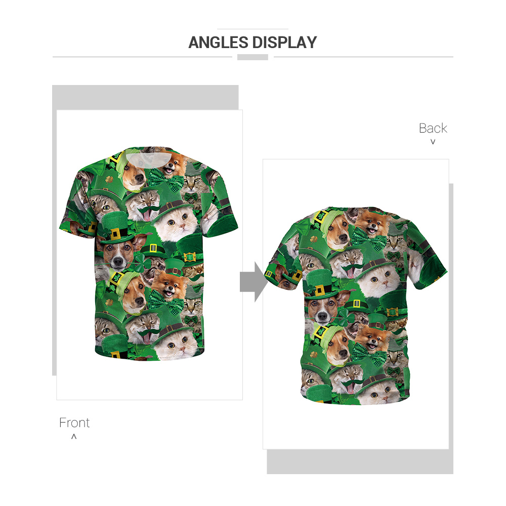 Animal Print Short Sleeve Tee