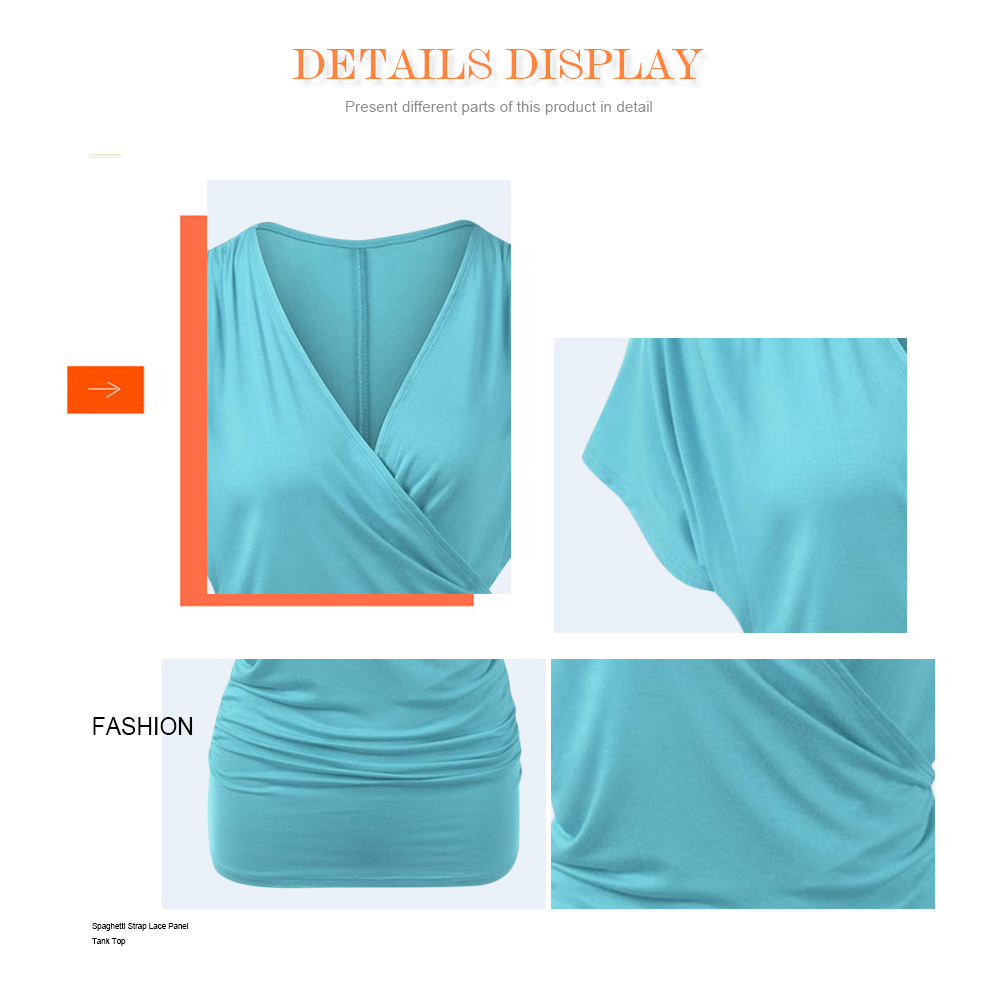 Plus Size Ruched Draped Wrap T-shirt