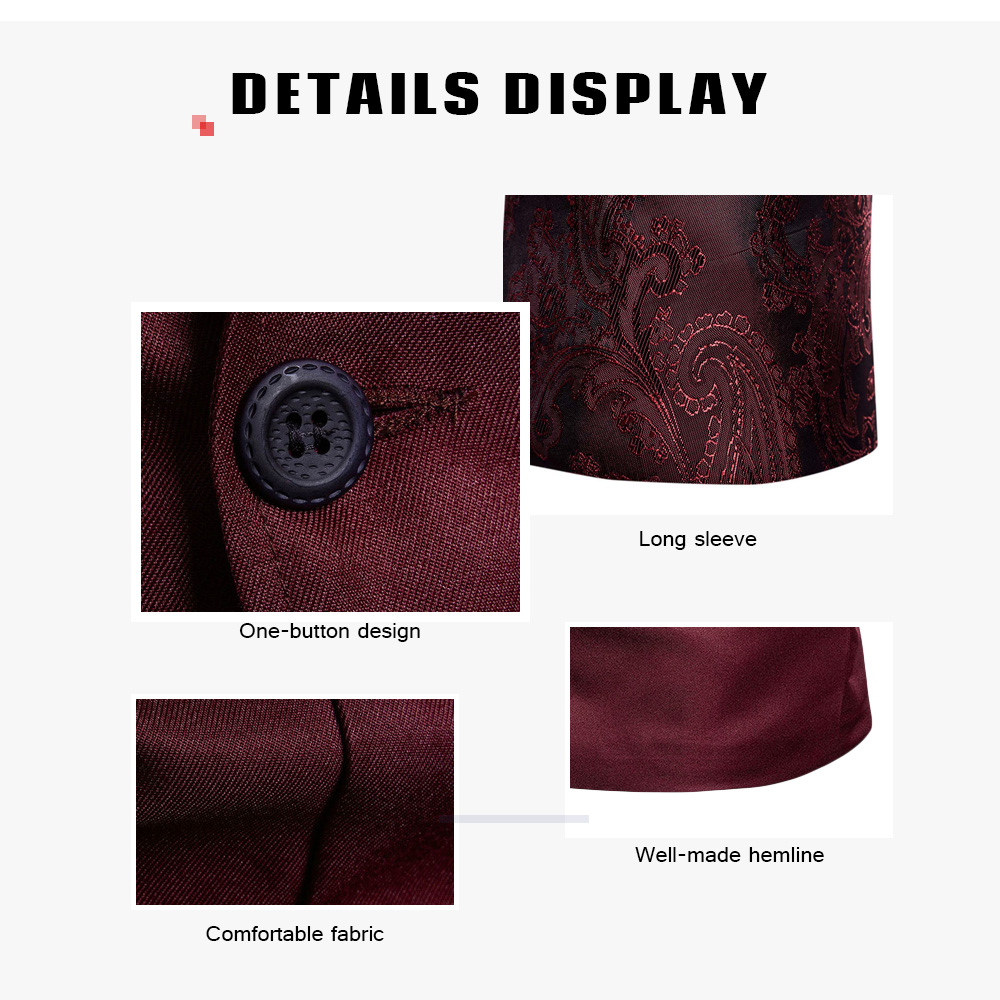 One Button Patchwork Raglan Sleeve Blazer